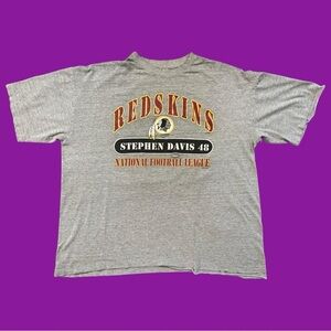 90s Washington Redskins Stephen Davis Tee